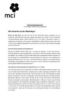 Presseinformation_MCI weiterhin auf der Überholspur_2015.pdf