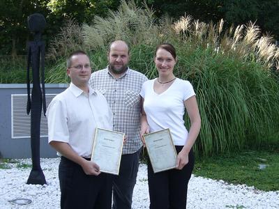 KID-Kundenberater Hr. Hornung,Hr. Kadanik,Fr. Scholz