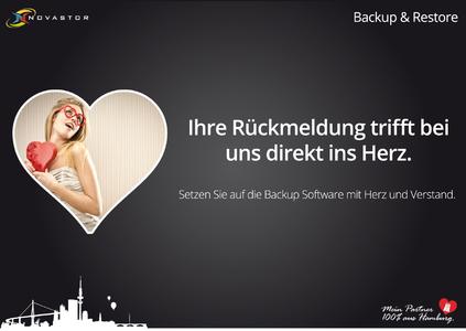 CeBIT-Aktion für Händler: NovaStor-Vorteile