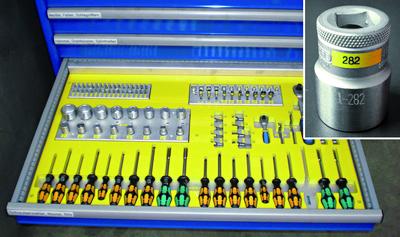 Automatischer Werkzeugschrank