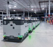FTS-Flotte am US-Hauptstandort von SEW EURODRIVE in Lyman, South Carolina