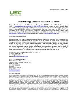 11062018_EN_UEC Q3 2018 Quarterly Report.pdf