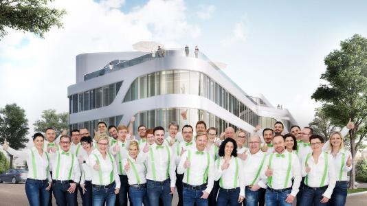 Da freut sich das gesamte Team secova: Im Februar 2020 zieht das secova-Headquarter in deutlich größere Räumlichkeiten im "Environ"-Haus in Rheine ein