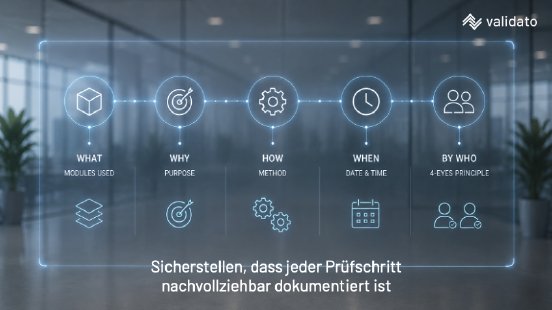 42. Sicherstellen, dass jeder Prüfschritt nachvollziehbar dokumentiert ist.png