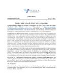 [PDF] Pressemitteilung: Vizsla gibt Update zum Panuco-Projekt