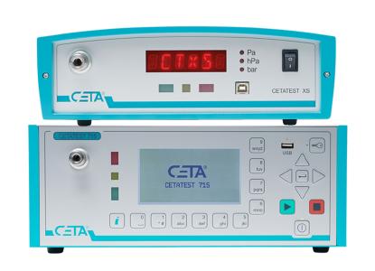 Dichtheitsprüfgeräte CETATEST 715 und CETATEST XS