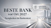 Neuigkeiten im Bankentest 2027. Das Bild wurde mit KI generiert.