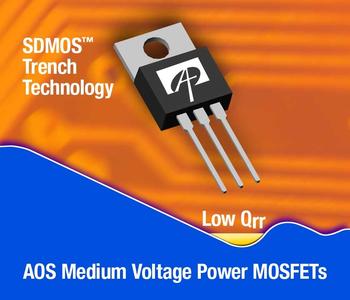 AOS ermöglicht Green Power Supplies mit optimierten Medium Voltage Power MOSFETs