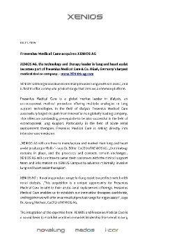 Press release_Fresenius Medical Care aquires XENIOS AG.pdf