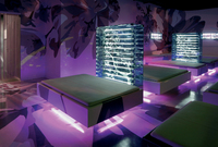 Gelungenes Farbkonzept: Das differenzierte Raum- und Nutzungsangebot des CocoonClubs eröffnet ein weites Spektrum an Möglichkeiten, einen außergewöhnlichen Abend zu verbringen.