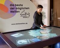 eyevis touch table at Museum Koenig