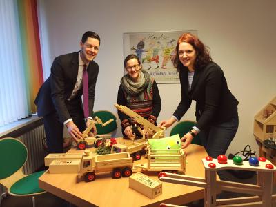 Spendenübergabe beim Deutschen Kinderschutzbund Landesverband Bremen e.V.