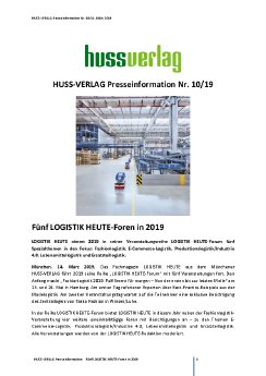 Presseinformation_10_HUSS_VERLAG_Fünf LOGISTIK HEUTE-Veranstaltungen in 2019.pdf