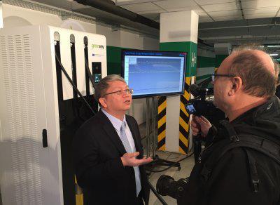 In Bratislava kommen Deltas Schnelllade- und Batteriespeicherlösungen in Greenways Ladestationen für Elektrofahrzeuge zum Einsatz