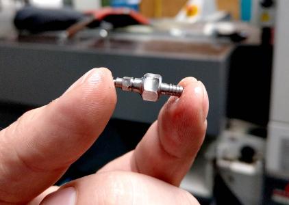 Ein anspruchsvolles Teil fertigt die Ralf Weisheit GmbH für eine Hightech-Fahrradbremse.