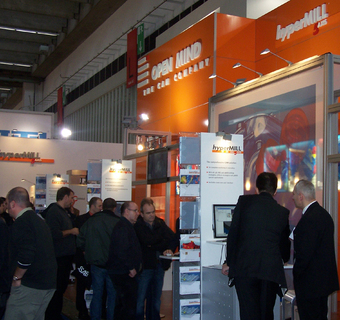 Großes Besucherinteresse am OPEN MIND Stand auf der EuroMold.