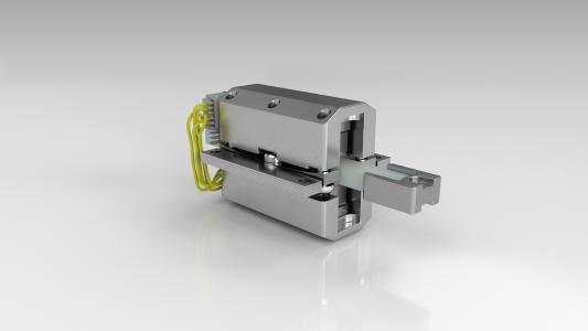 High power and precision: The LT40 achieves a holding force of 40 newtons and microsteps in the sub-nanometer range.