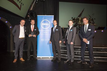 Übergabe des Dell Award "Service Partner des Jahres 2014" an Prometheus GmbH