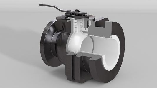 3M Dyneon TFM Modified PTFE is ideal for corrosion protection of metallic components as it features almost universal chemical resistance and high thermal stability / Copyright: SGL Acotec GmbH
