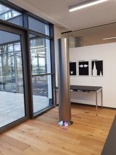 Luftreiniger youvee im Steuerbüro