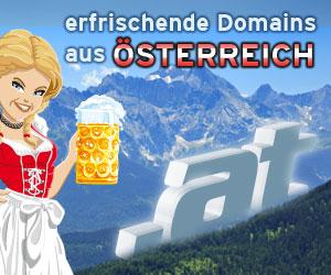 At-Domains gehören zu Österreich wie Dirndl, Almdudler und Alpen