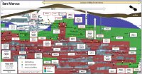Abbildung 1: Längsschnitt durch die San-Marcos-Zone (Blick nach Südwesten)