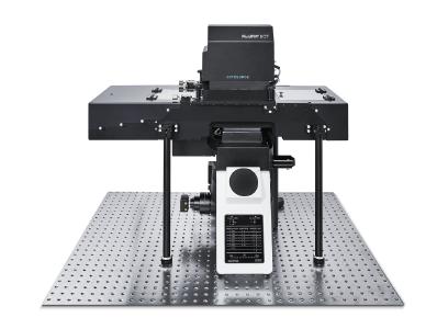 FluidFM BOT BIO Series mit einem voll integrierten Olympus IX83 Mikroskop.