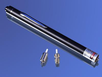 FIBERCHECK mit den zwei optional erhältlichen Adaptern
