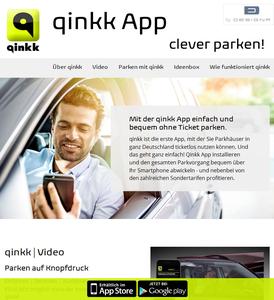 Screenshot qinkk Onepager