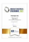 COBA Europe bekommt Innovationspreis Ergonomie 2021