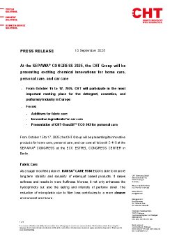 CHT Press release SEPAWA 2025.pdf