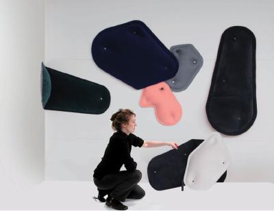 Office Pieces, individuelle akustische und optische Raumelemente von Teresa Mendler