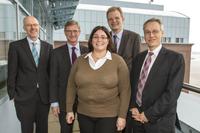 v.l.n.r. Dr. Rainer Klemmt-Nissen, Anders Dahl, Ina Morgenroth, Staatsrat Holger Lange und Dr. Frank May v.l.n.r. Dr. Rainer Klemmt-Nissen, Anders Dahl, Ina Morgenroth, Staatsrat Holger Lange und Dr. Frank May