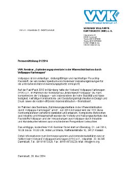 Pressemitteilung VVK 01-2014 VVK-Seminar Optimierungspotentiale in der Warendistribution du.pdf