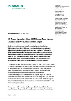 2023_06_20_PM_BBraun Invesiert 60 Mio Euro in Ausbau der Produktion in Melsungen.pdf