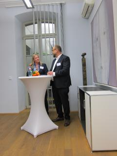 Gracia-Patricia Walters Geschäftsführende Gesellschafterin im Dialog mit Ralf Hager, Gründer und Geschäftsführer der Hager Unternehmensberatung