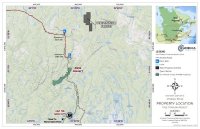 Abbildung 1. Regionaler Standort des Projekts KM98 in Relation zu Eurekas Titanprojekt Tyee.