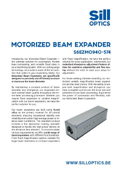 Datasheet Motorized Beam Expander S6EZM0940-574.pdf