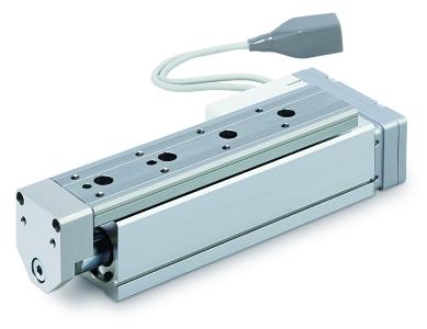 Der elektrische Kompaktschlitten Serie LESYH-X171 von SMC punktet mit hoher Beschleunigung, Geschwindigkeit und Positionier-Wiederholgenauigkeit – und sorgt dank batterielosem und damit ressourcensparendem und nachhaltigem Betrieb für mehr Produktivität, Foto: SMC Deutschland GmbH