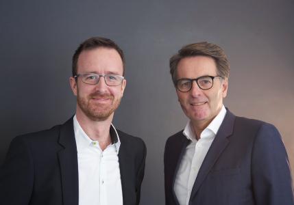 Robert Kaiser und Marco Solá (v.l.), Geschäftsführer TWT Digital Group
