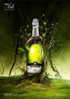 Mit der Printkampagne für Martini Asti wurde Ars Thanea Finalist beim World Luxury Award 2008