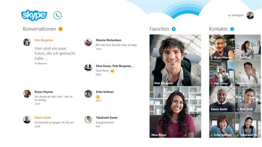 Skype für Windows 8