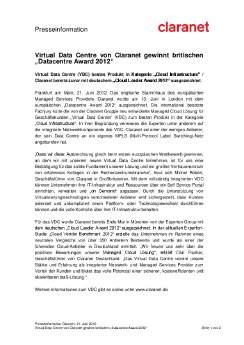 Claranet PM_Datacentre Award_210612.pdf