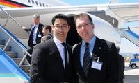 Dr. Philipp Rösler (links), Bundesminister für Wirtschaft und Technologie, reiste mit Harald Vogelsang (rechts), Weidmüller Finanzvorstand, nach Ankara zum ersten Deutsch-Türkischen Energieforum