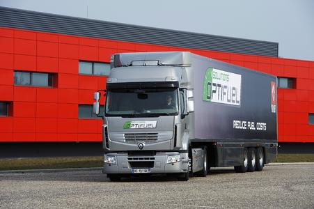 Der Renault Premium Optifuel ist zentraler Bestandteil der Optifuel Lösungen von Renault Trucks zur Verbrauchsreduzierung