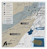Abbildung 1. Regionaler Überblick über das Projekt Corvo im Osten der Region des Athabasca-Beckens