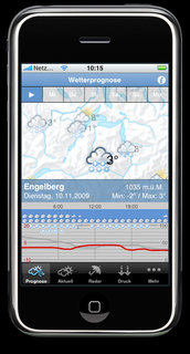 Screenshot iWeather Engelberg