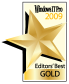 Gold Medaille bei Windows IT Pro Editors Choice