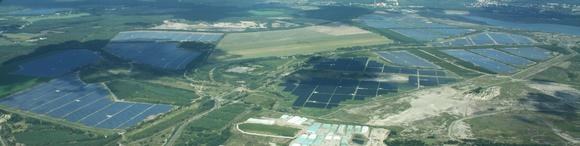 166 MW Solarpark in Senftenberg Schipkau mit Solarmodulen von Canadian Solar