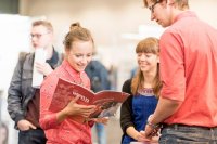 Die HSB bietet regelmäßig Informationsveranstaltungen rund um ein Studium, Bewerbung sowie Zulassung für Studieninteressierte und Eltern an. Copyright: Sabrina Peters 